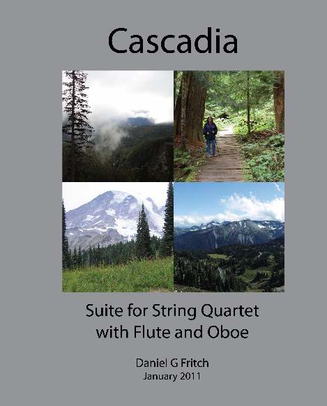 Sheet music for Cascadia Suite